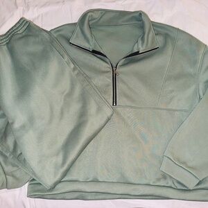 Plus size matching set